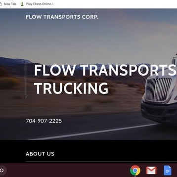 I am the General Manager of Flow Transports Corp.
We are offering a lucrative career to responsible drivers.
