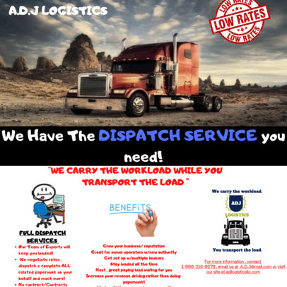 We Carry The Workload While You Transport The Load